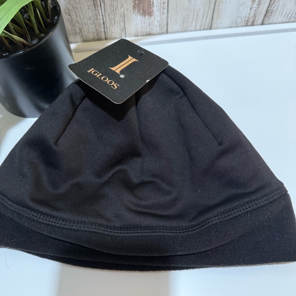 Igloo Classic Black Men's Beanie Hat